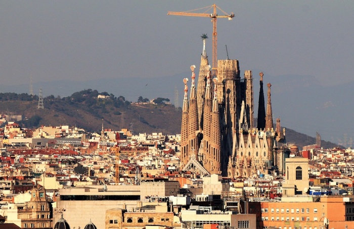 Sagrada Família, chrám v Barcelone, zdroj: pixabay