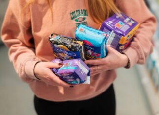 Hygienické potreby od dm drogerie, foto: Matúš Koprda
