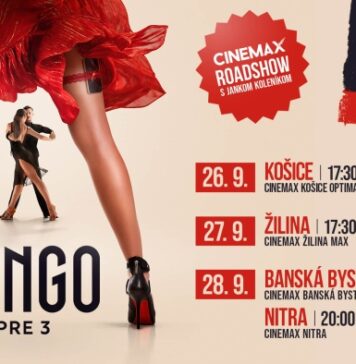 Ján Koleník vyráža za divákmi! Špeciálna predpremiéra filmu TANGO PRE 3 Špeciálne predpremiéry Tango pre 3